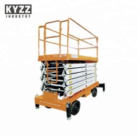 SJY mobile Hydraulic or electric scissor lift table working platform