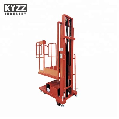 300kg Warehouse High Place Full Electric Aerial Order Picker