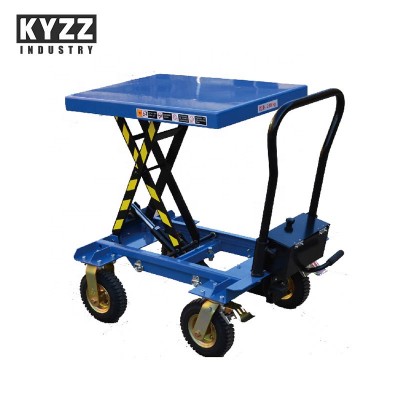 MH-Z Rough terrain hand crank  scissor lift table