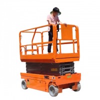 200-500 Kg Load Capacity self-propelled Scissor Lift of Electric Hydraulic Battery Scissor Lifts