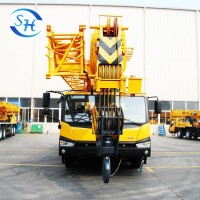 Used Hydraulic Truck Crane with Boom 50 Tons QY50K-II