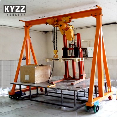 1ton 2ton 3ton 5ton 7.5ton 10ton semi electric gantry crane,indoor mobile gantry crane for sale